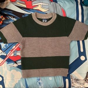 Retired Elhoffer design ambition cropped sweater